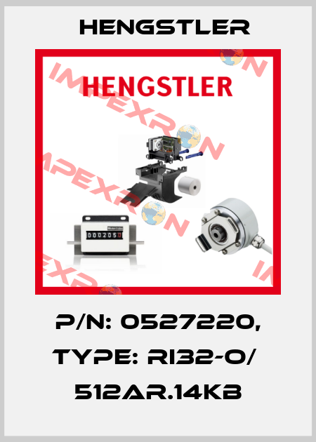 p/n: 0527220, Type: RI32-O/  512AR.14KB Hengstler