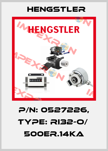 p/n: 0527226, Type: RI32-O/  500ER.14KA Hengstler