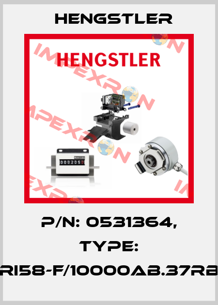 p/n: 0531364, Type: RI58-F/10000AB.37RB Hengstler