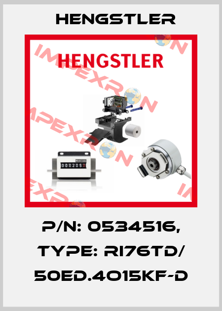 p/n: 0534516, Type: RI76TD/ 50ED.4O15KF-D Hengstler