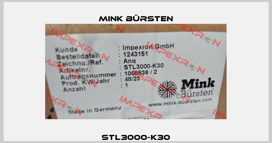 STL3000-K30 Mink Bürsten
