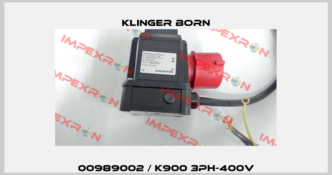00989002 / K900 3Ph-400V Klinger Born