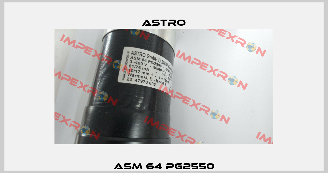 ASM 64 PG2550 Astro