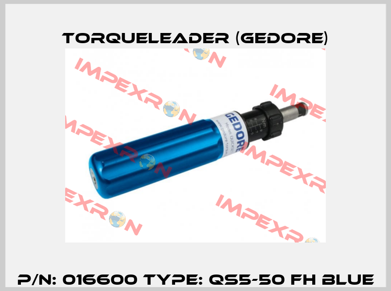 P/N: 016600 Type: QS5-50 FH BLUE Torqueleader (Gedore)