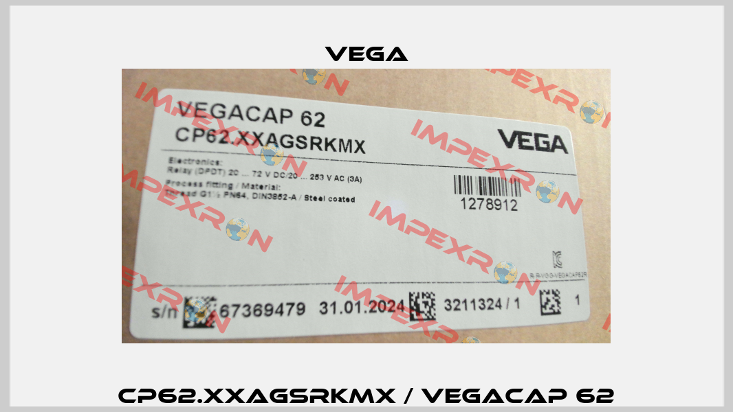 CP62.XXAGSRKMX / VEGACAP 62 Vega