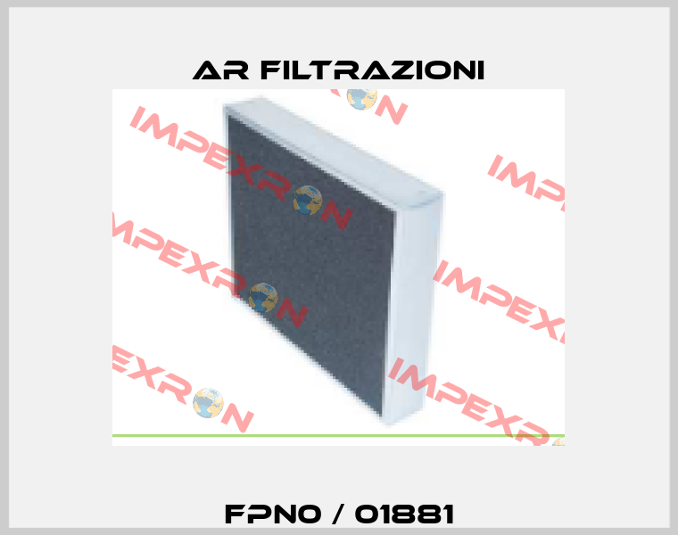 FPN0 / 01881 AR Filtrazioni