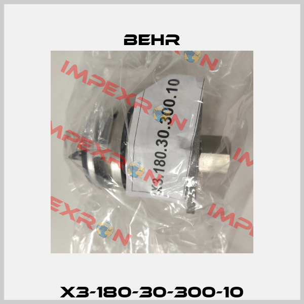 X3-180-30-300-10 Behr