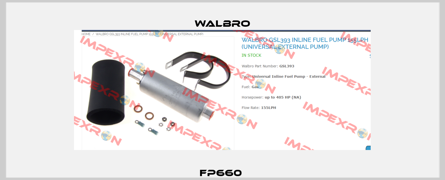FP660  Walbro