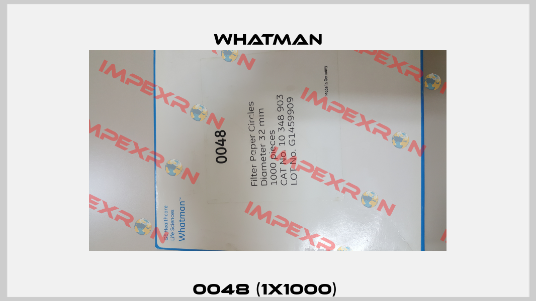 0048 (1x1000)  Whatman