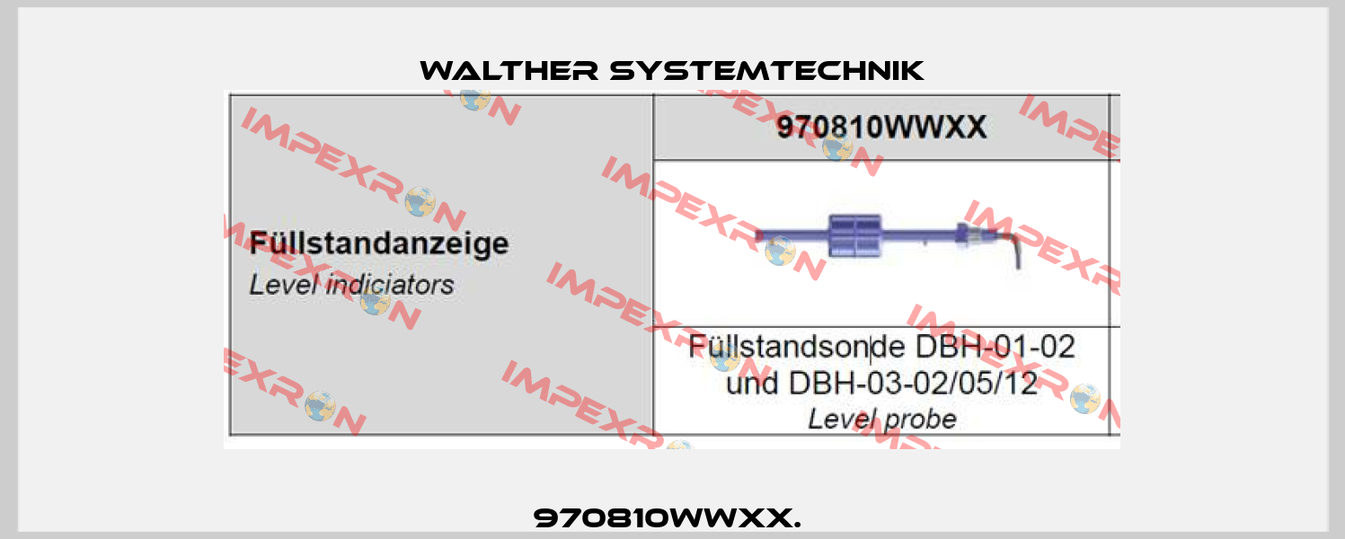 970810WWXX.  Walther Systemtechnik