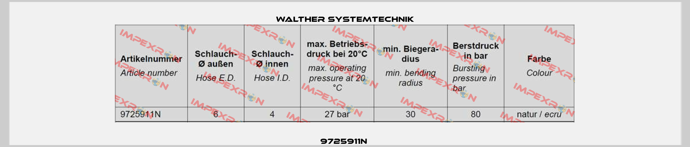 9725911N  Walther Systemtechnik