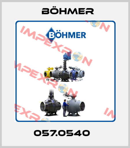 057.0540   Böhmer