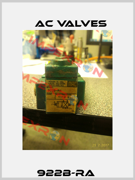 922B-RA  МAC Valves