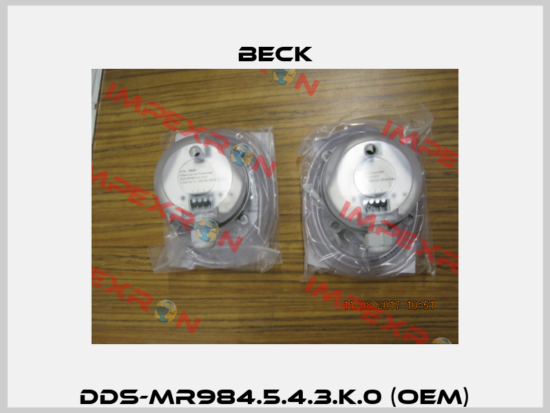 DDS-MR984.5.4.3.K.0 (OEM) Beck