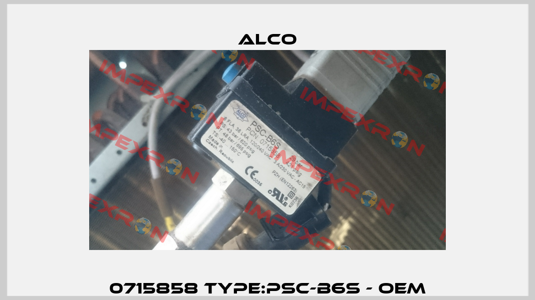 0715858 type:PSC-B6S - OEM Alco