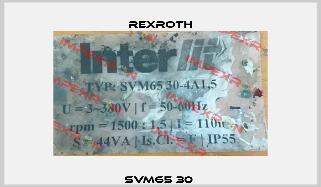 SVM65 30  Rexroth