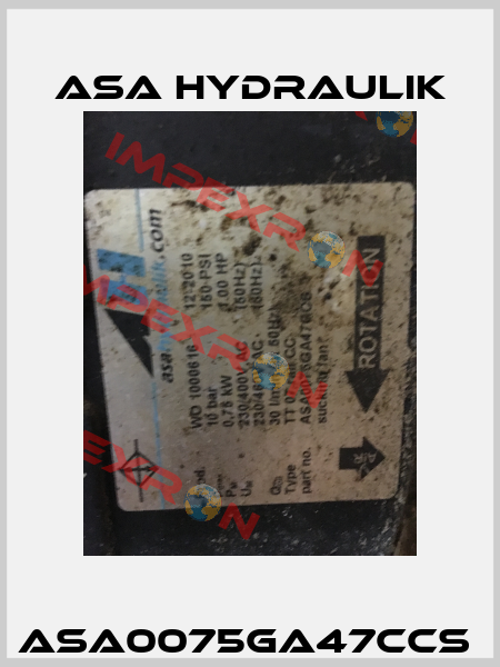 ASA0075GA47CCS  ASA Hydraulik