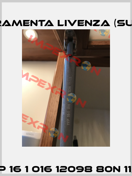 Ferramenta Livenza (Suspa) - TYP 16 1 016 12098 80N 11/03 Germany Sales  Prices