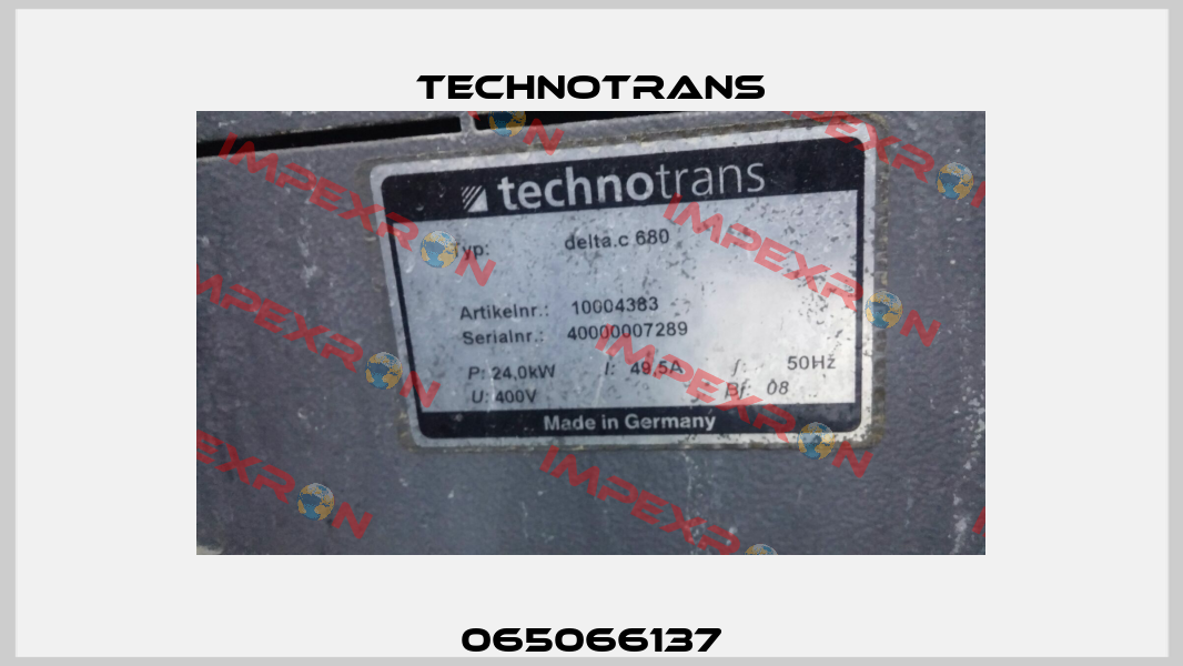 065066137 Technotrans