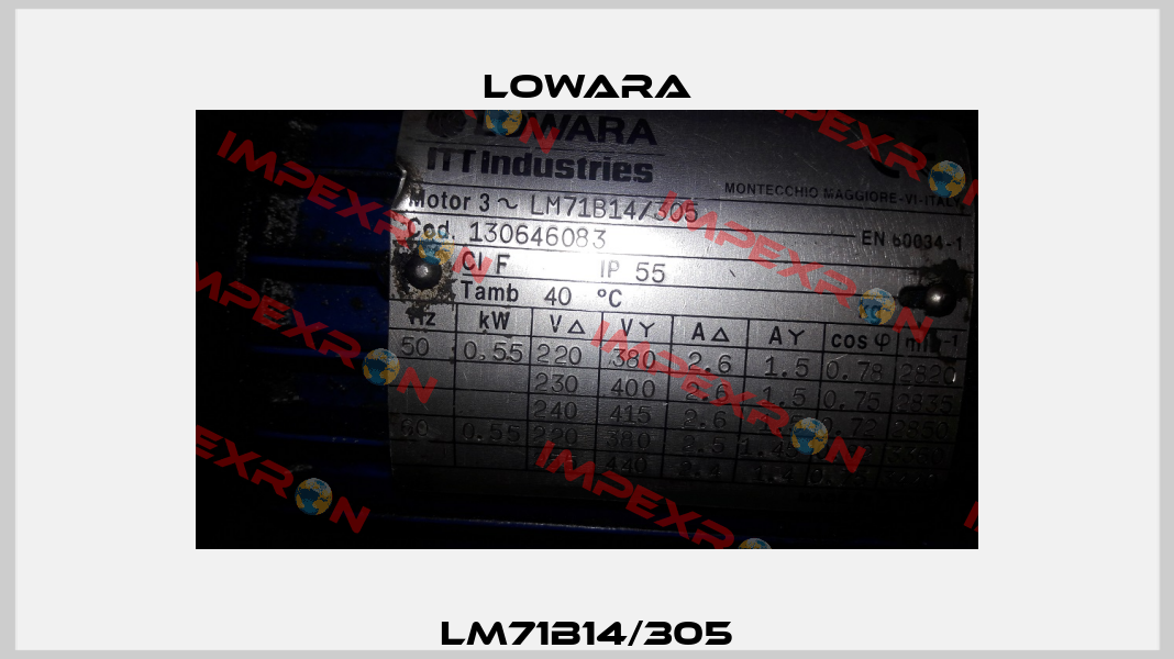 LM71B14/305 Lowara