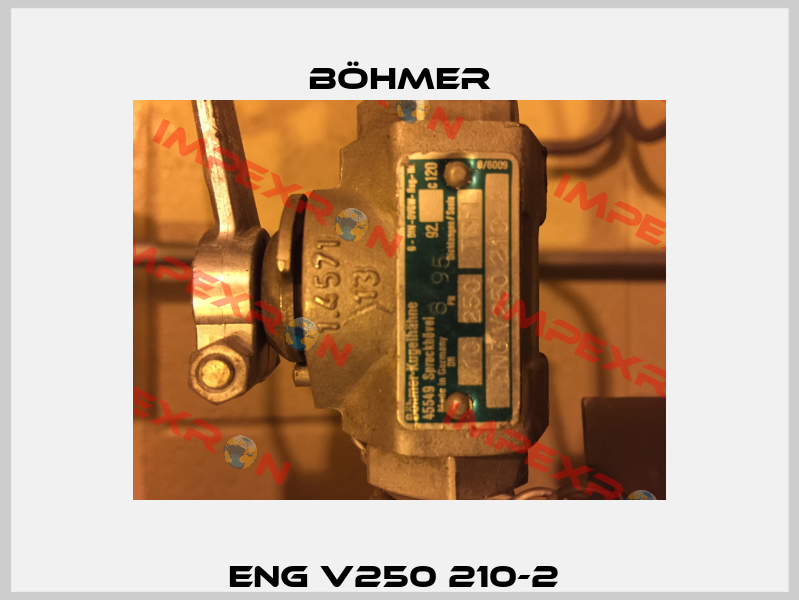 ENG V250 210-2  Böhmer
