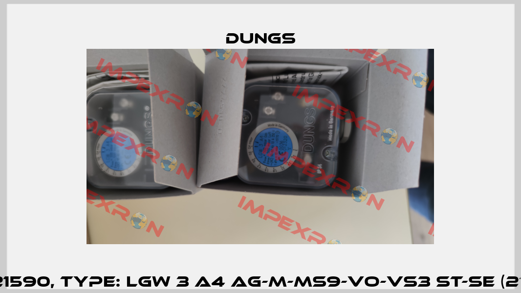P/N: 221590, Type: LGW 3 A4 Ag-M-MS9-VO-VS3 st-se (272338) Dungs