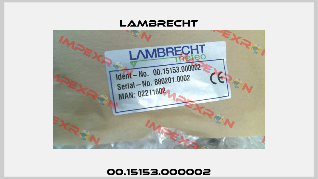 00.15153.000002 Lambrecht