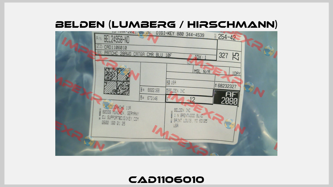 CAD1106010 Belden (Lumberg / Hirschmann)