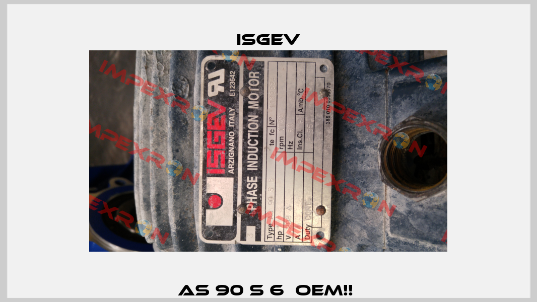 AS 90 S 6  OEM!!  Isgev
