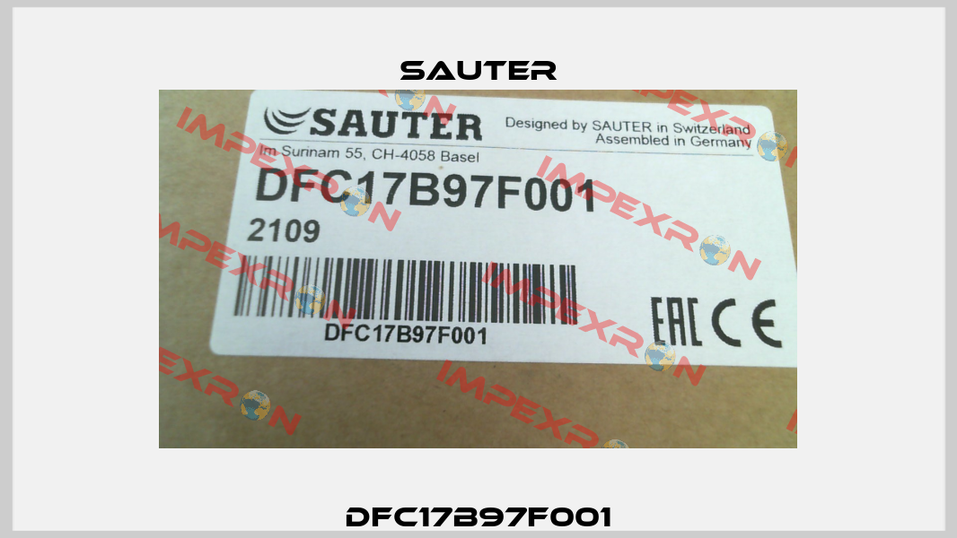 DFC17B97F001 Sauter