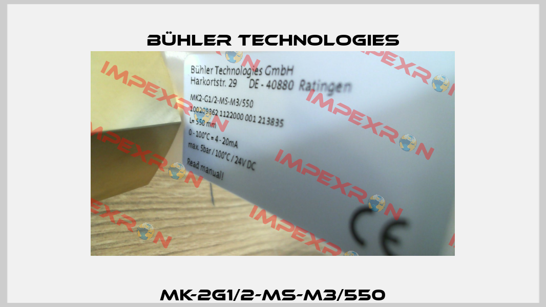 MK-2G1/2-MS-M3/550 Bühler Technologies