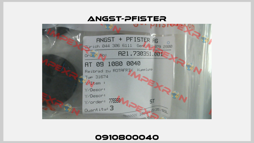 0910800040 Angst-Pfister
