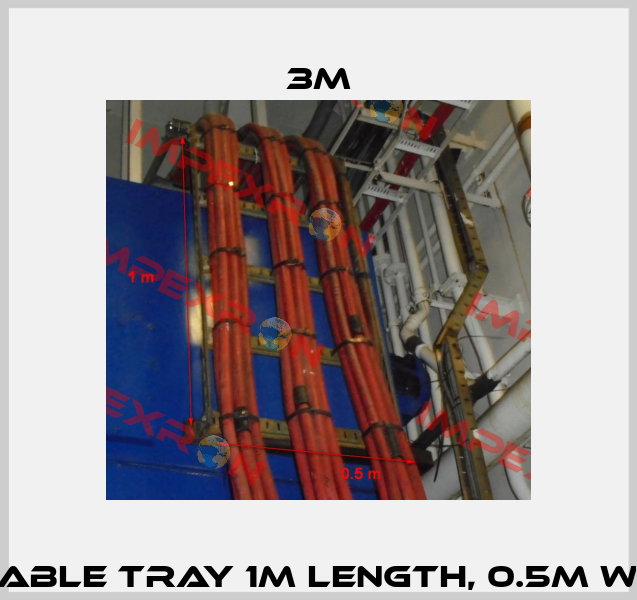 HV cable tray 1m length, 0.5m width  3M