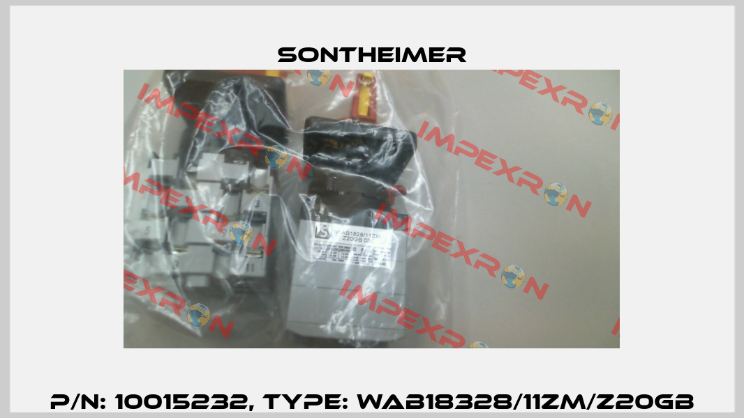 P/N: 10015232, Type: WAB18328/11ZM/Z20GB Sontheimer