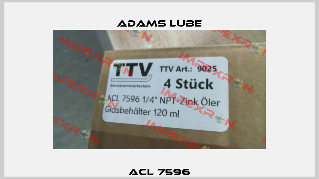 ACL 7596 Adams Lube