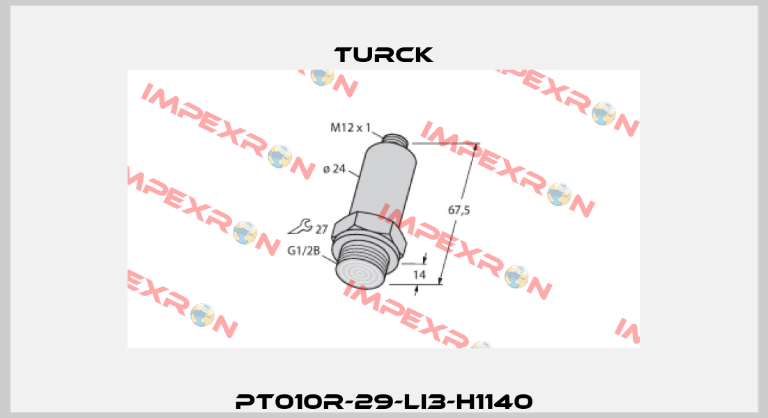 PT010R-29-LI3-H1140 Turck