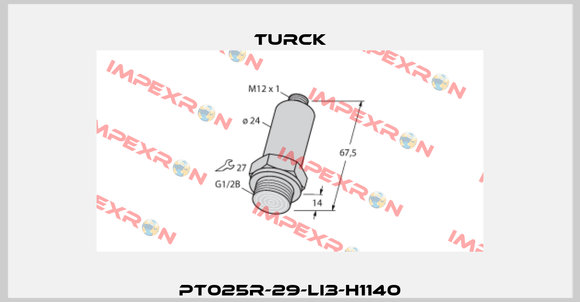 PT025R-29-LI3-H1140 Turck