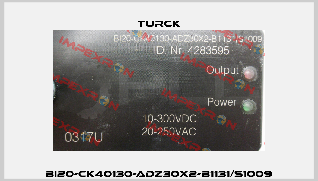 BI20-CK40130-ADZ30X2-B1131/S1009 Turck