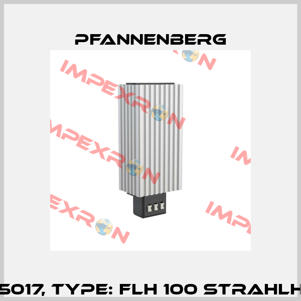 Art.No. 17010005017, Type: FLH 100 STRAHLH.100W 110-250AC Pfannenberg