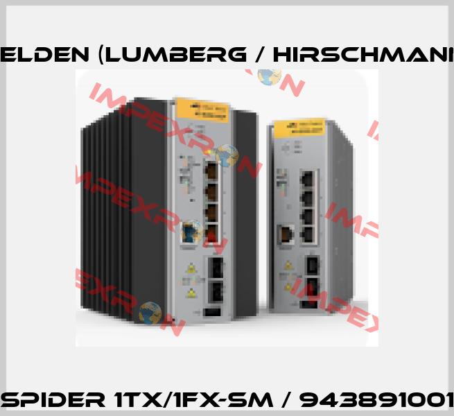 SPIDER 1TX/1FX-SM / 943891001 Belden (Lumberg / Hirschmann)