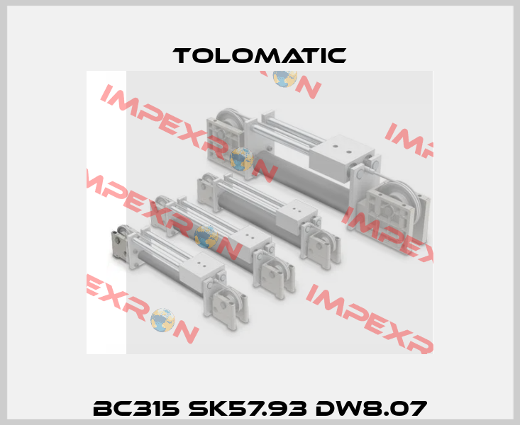 BC315 SK57.93 DW8.07 Tolomatic