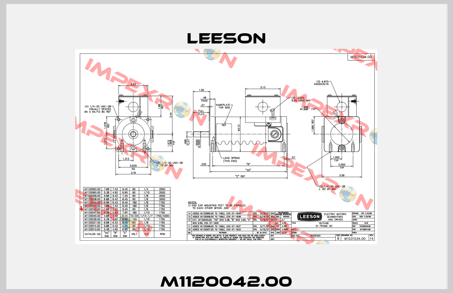 M1120042.00 Leeson