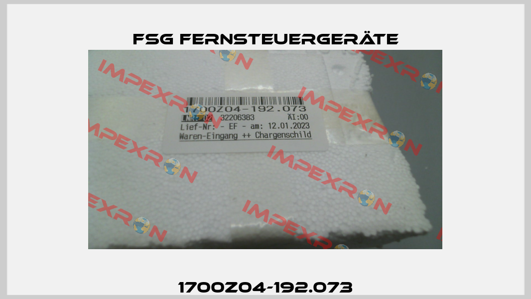 1700Z04-192.073 FSG Fernsteuergeräte
