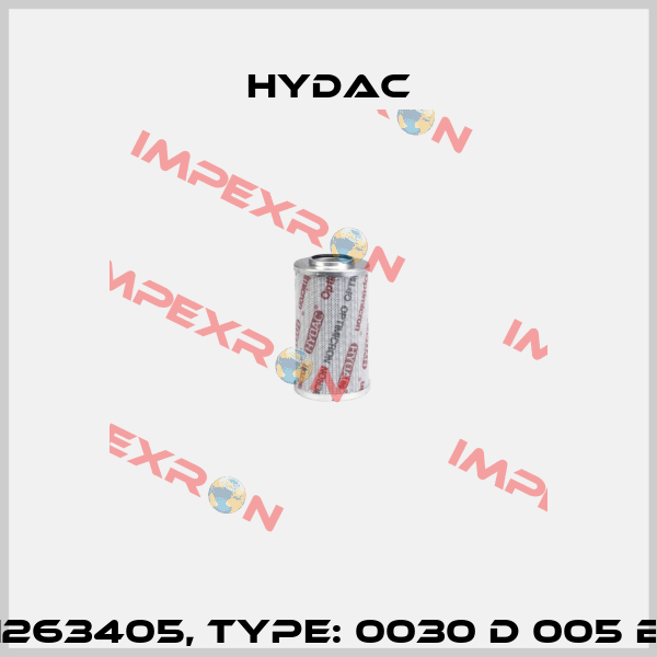 Mat No. 1263405, Type: 0030 D 005 BN4HC /-V Hydac