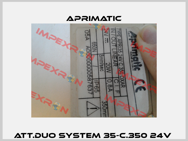 ATT.DUO SYSTEM 35-C.350 24V  Aprimatic