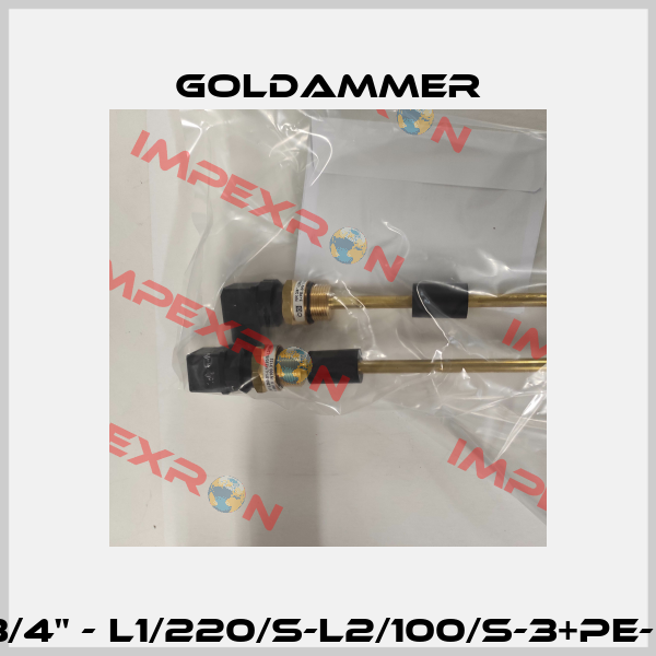 NR 3/4" - L1/220/S-L2/100/S-3+PE-24V Goldammer